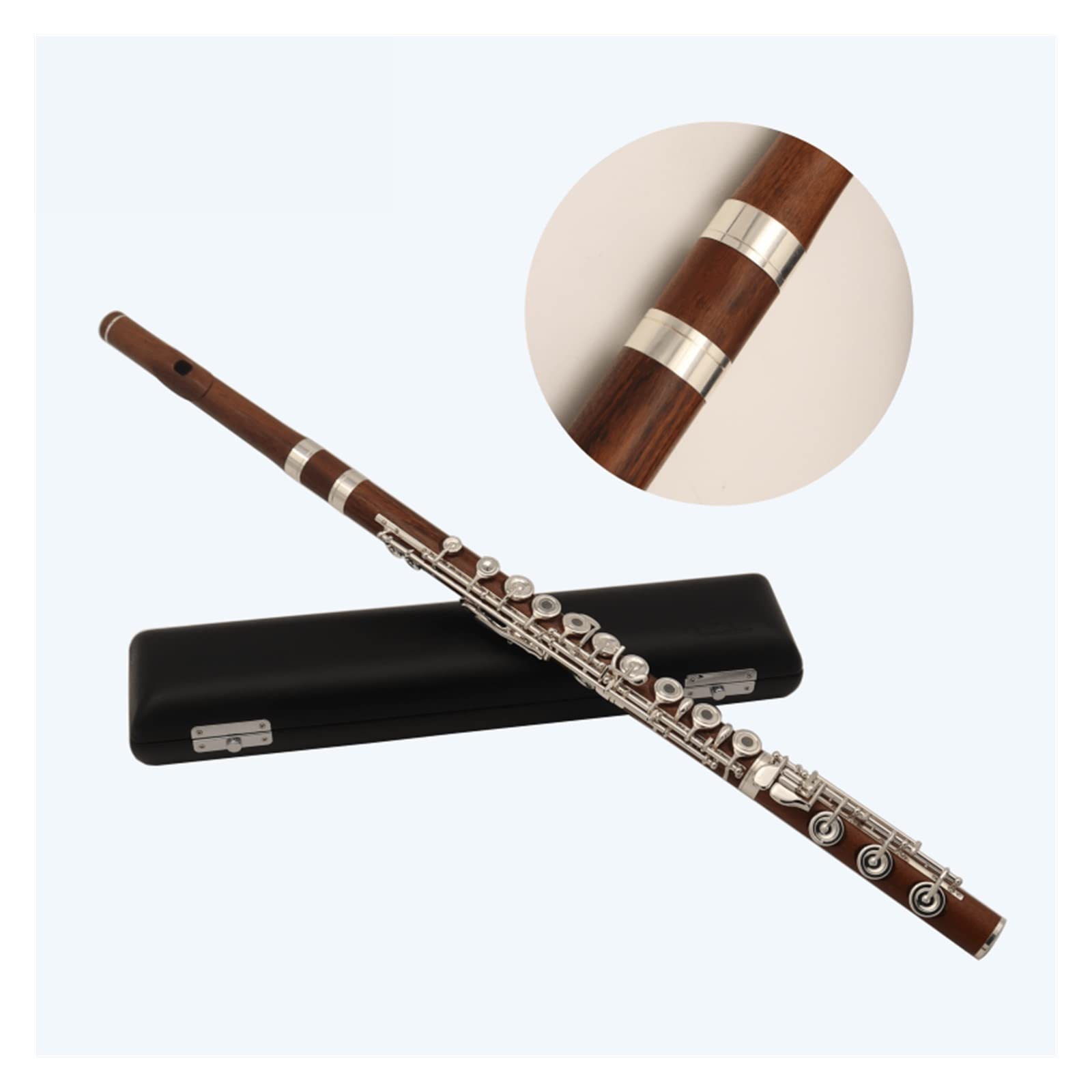 Amazon.co.jp: プロフェッショナル フルート ローズウッド 17